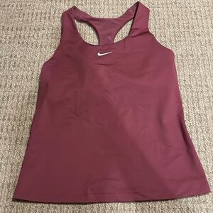 Women’s Nike racer back, dri fit, workout top.